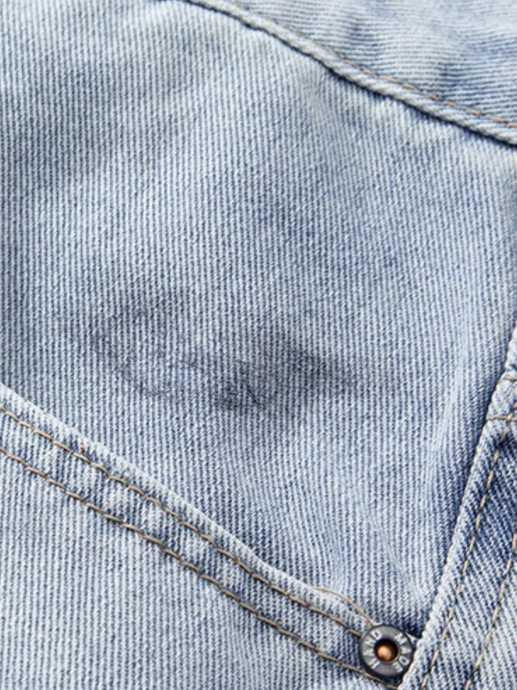 Men's Full Size Distressed Wide Leg Jeans Plus Size