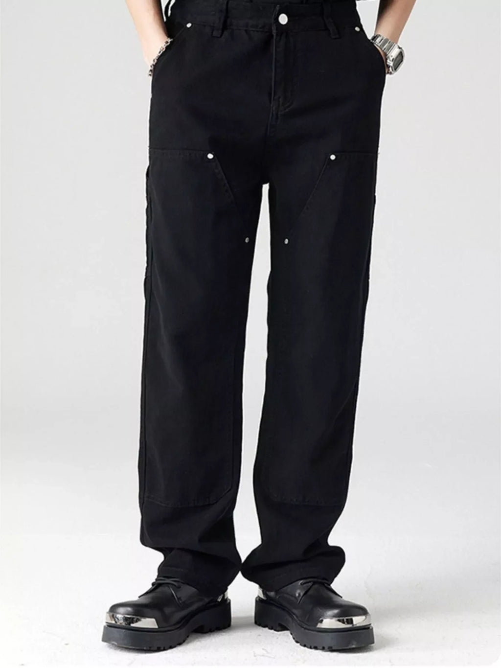 Men's Wide-Leg Relaxed Fit Jeans