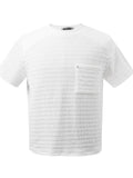 Men's Basic style Round Neck Solid T-Shirt
