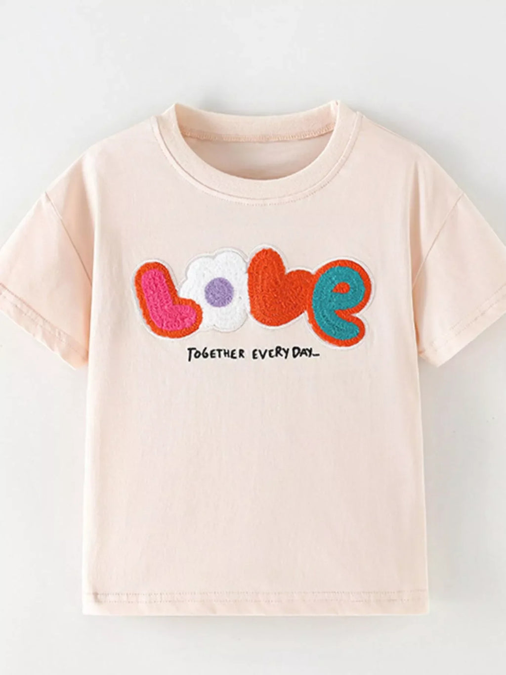 Children's LOVE Round Neck T-Shirt