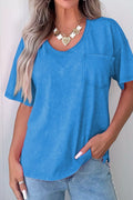 Pocketed Short Sleeve T-Shirt