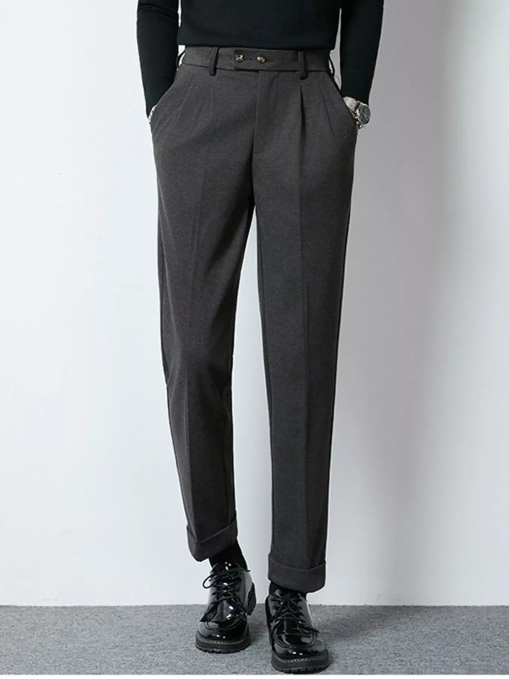 Men's Pleated Dress Pants