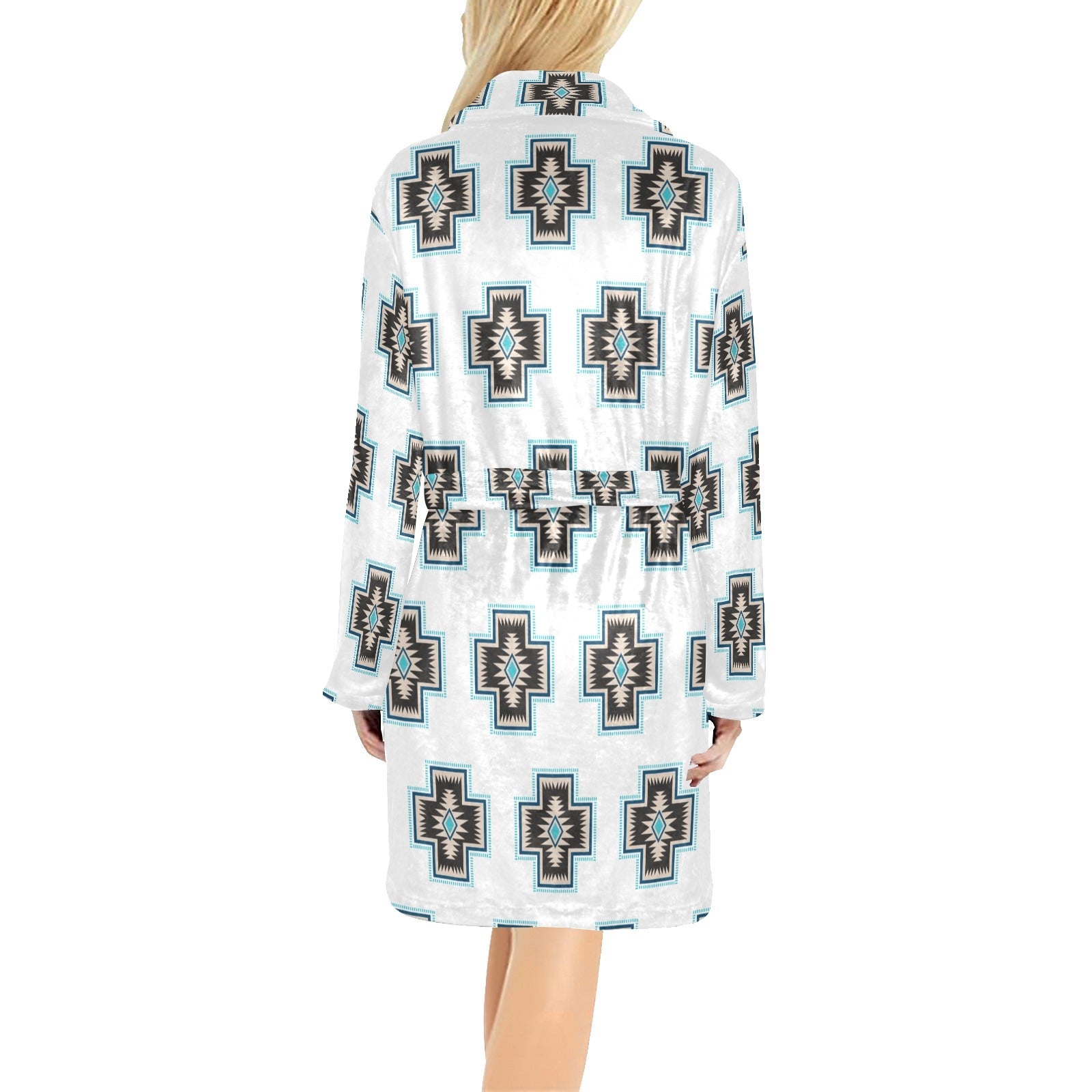 Baha Ranch Southwestern Cross Women's Western Bath Robe