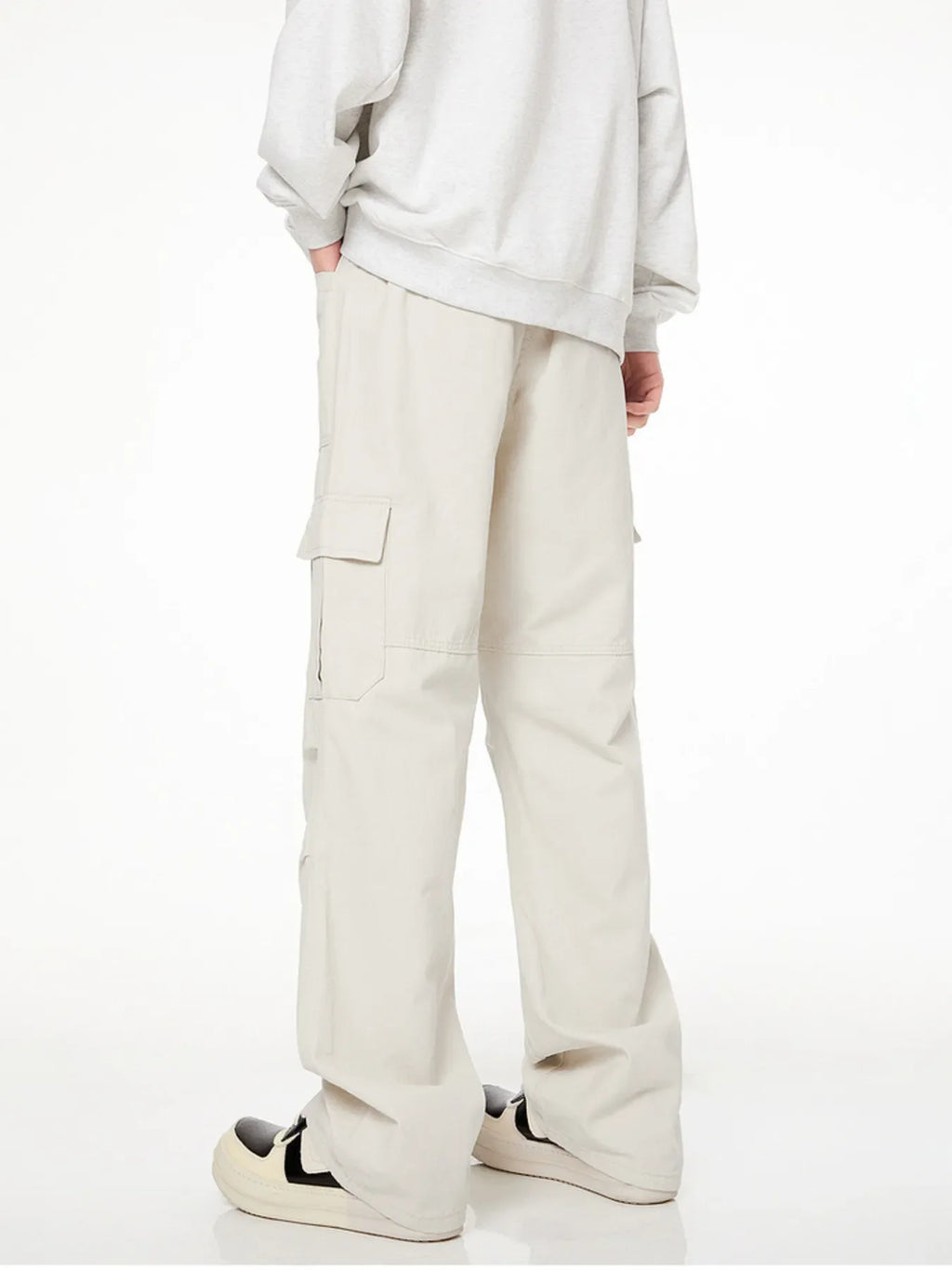Men's Full Size Loose Fit Cargo Pants Plus Size