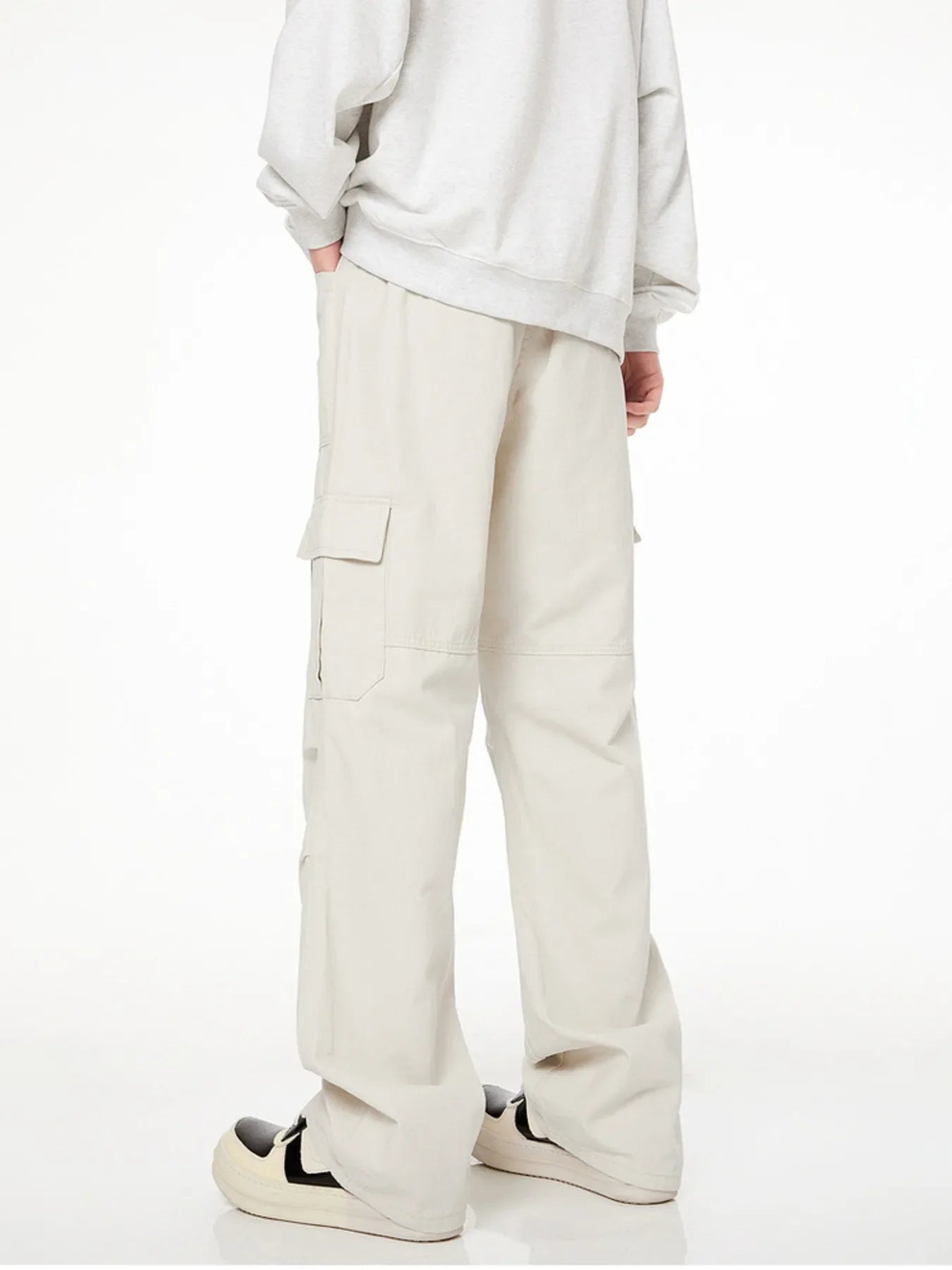 Men's Full Size Loose Fit Cargo Pants Plus Size