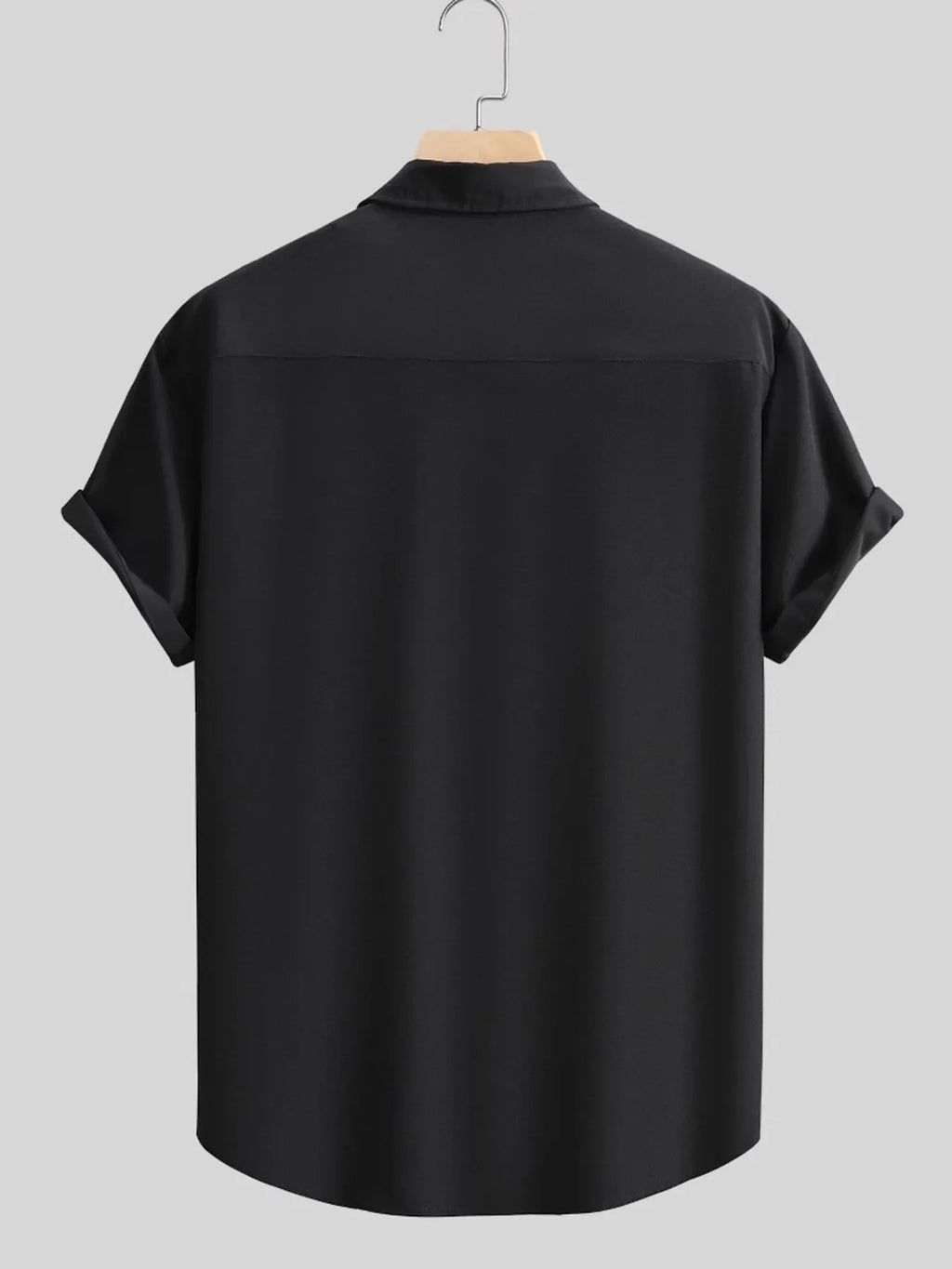 Men's Button Up Short Sleeve Shirt