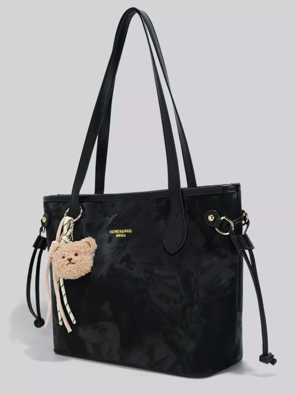 Bear Charm Shoulder Bag