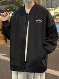 Men's Plus Size Casual Lightweight Zip Up Jacket
