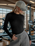 Round Neck Long Sleeve T-Shirt