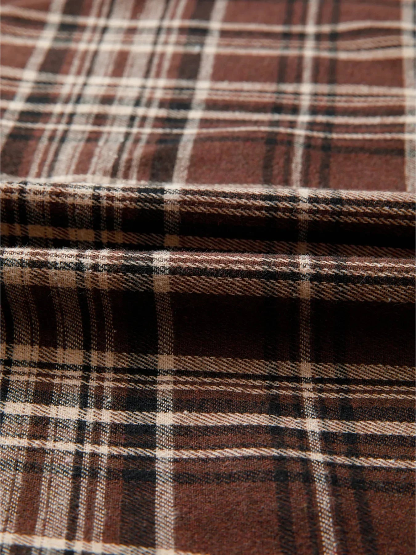 Plaid Patchwork Long Sleeve Hooded Top