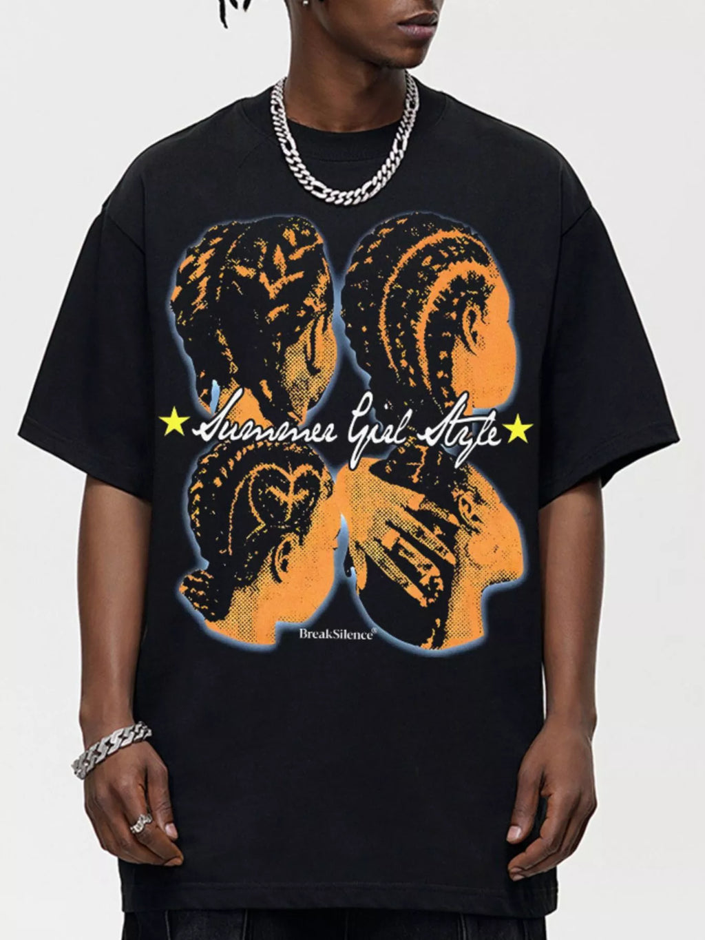 Men's Graphic Round Neck T-Shirt