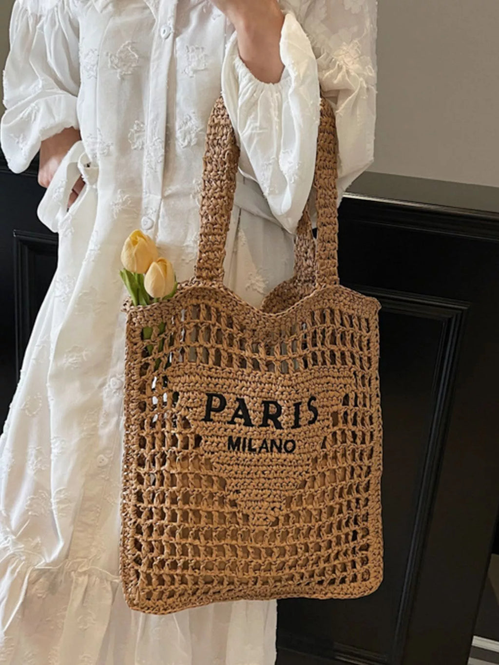 Crochet Knit Shoulder Bag