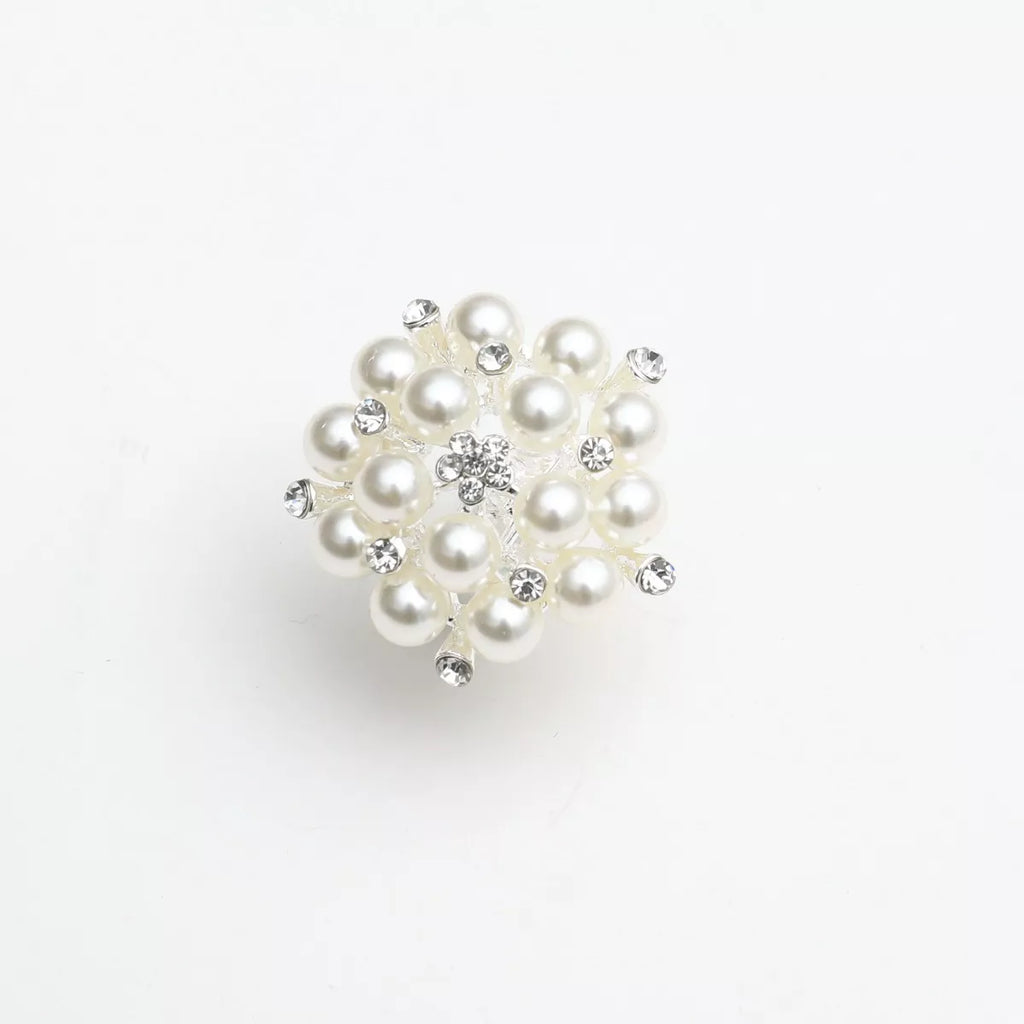 Pearl Cluster Ring