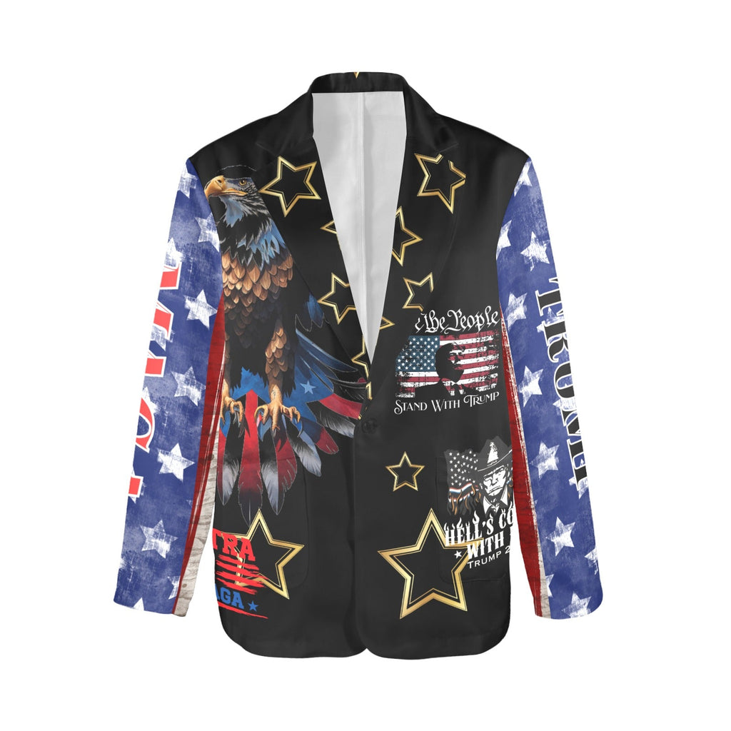 Baha Ranch Ultra Maga Trump Womens Blazer