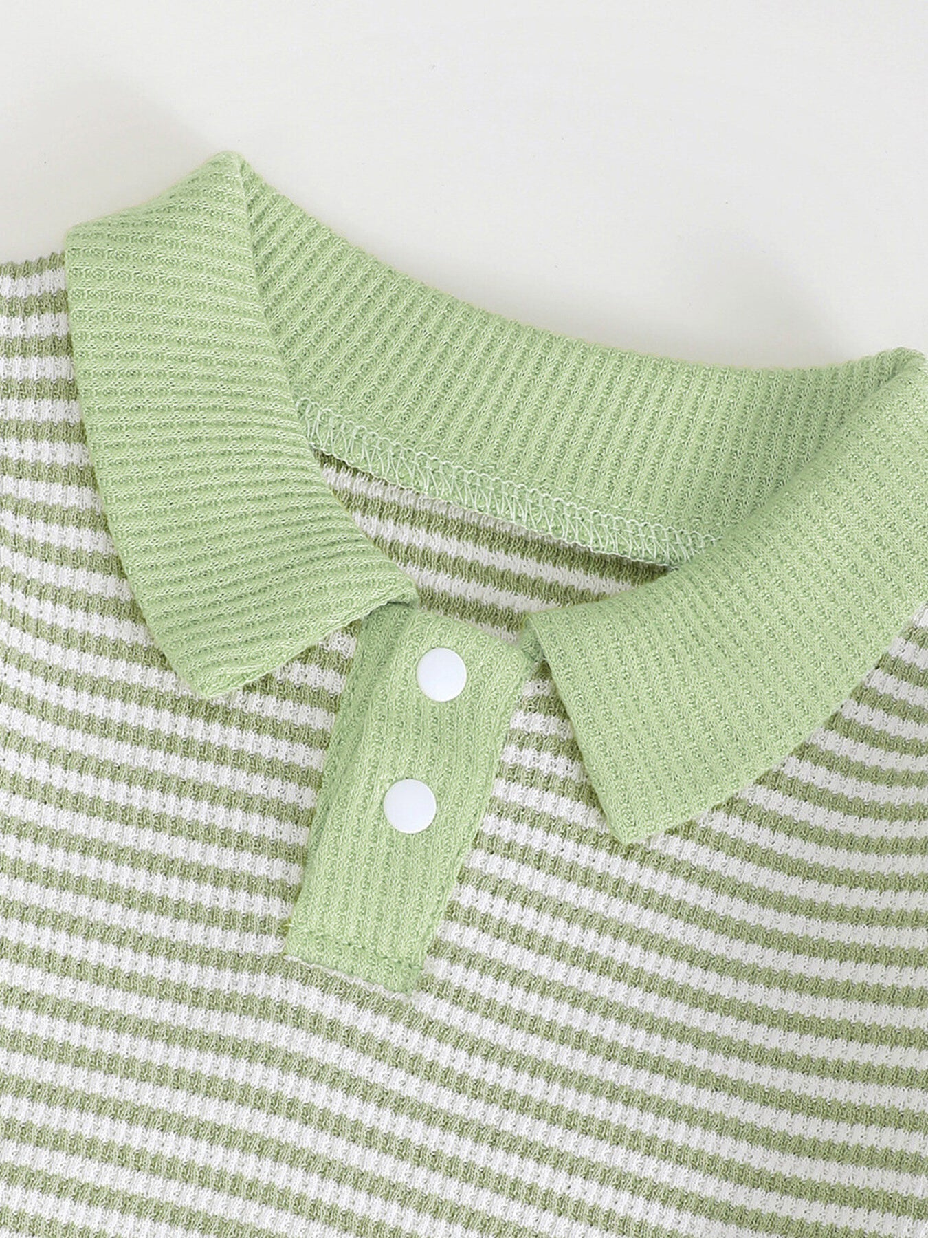 Children's Striped Polo Shirt & Pants Set