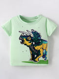 Children's Sequin Short Sleeve T-Shirt