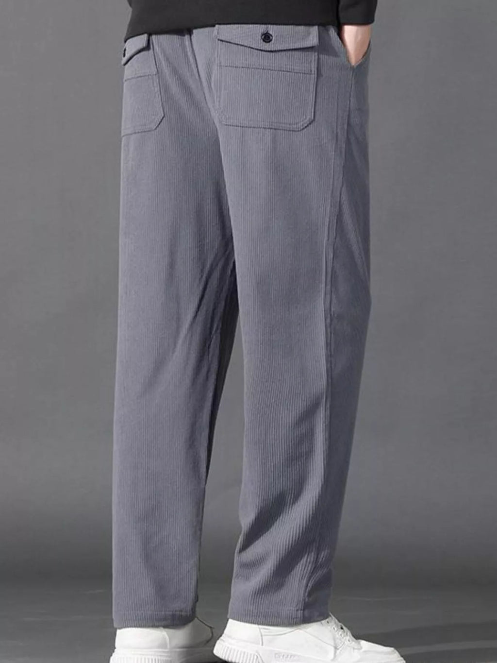 Men's Plus Size Drawstring Loose Fit Pants