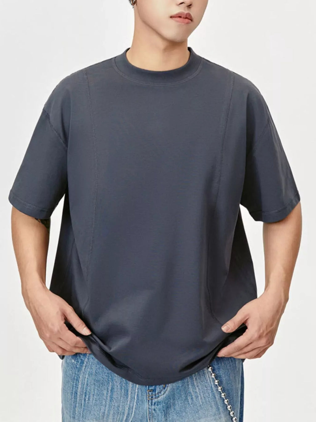 Men's Round Neck Short Sleeve T-Shirt