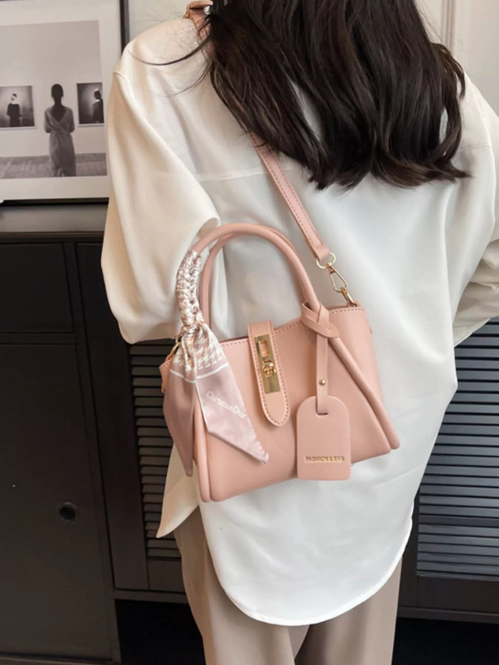 Top Handle Crossbody Bag