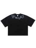Men's Who Are You Star Graphic Round Neck T-Shirt