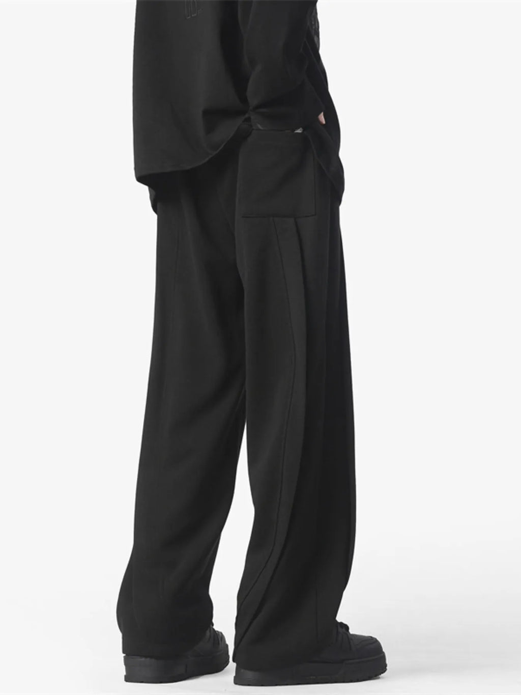 Men's Full Size Loose Fit Drawstring Pants Plus Size