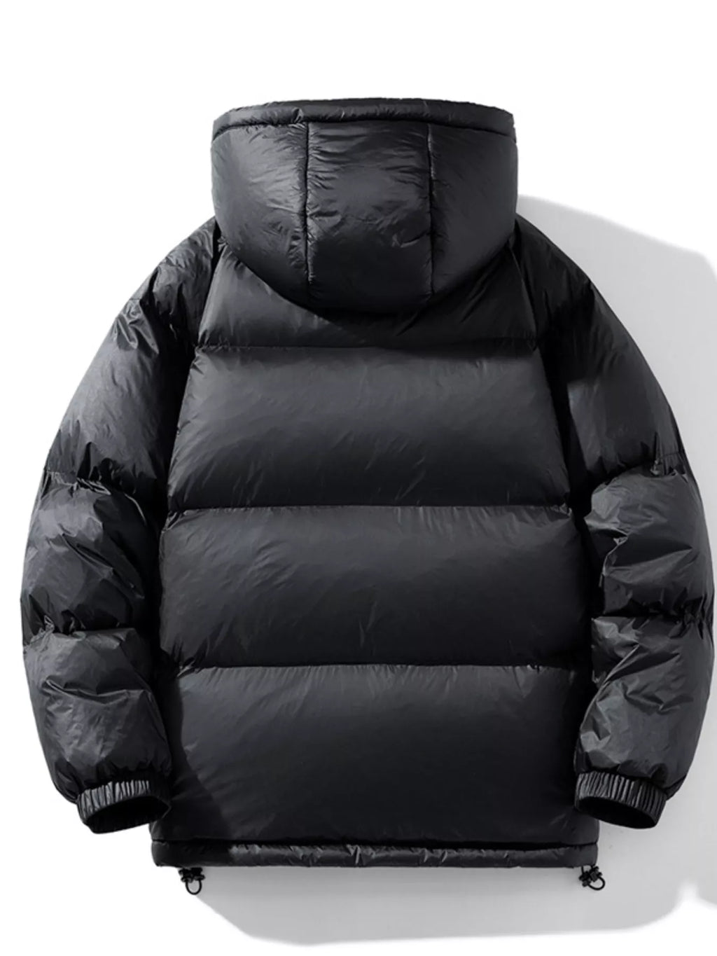 Men's Full Size Warm Padded Hooded Puffer Jacket Plus Size