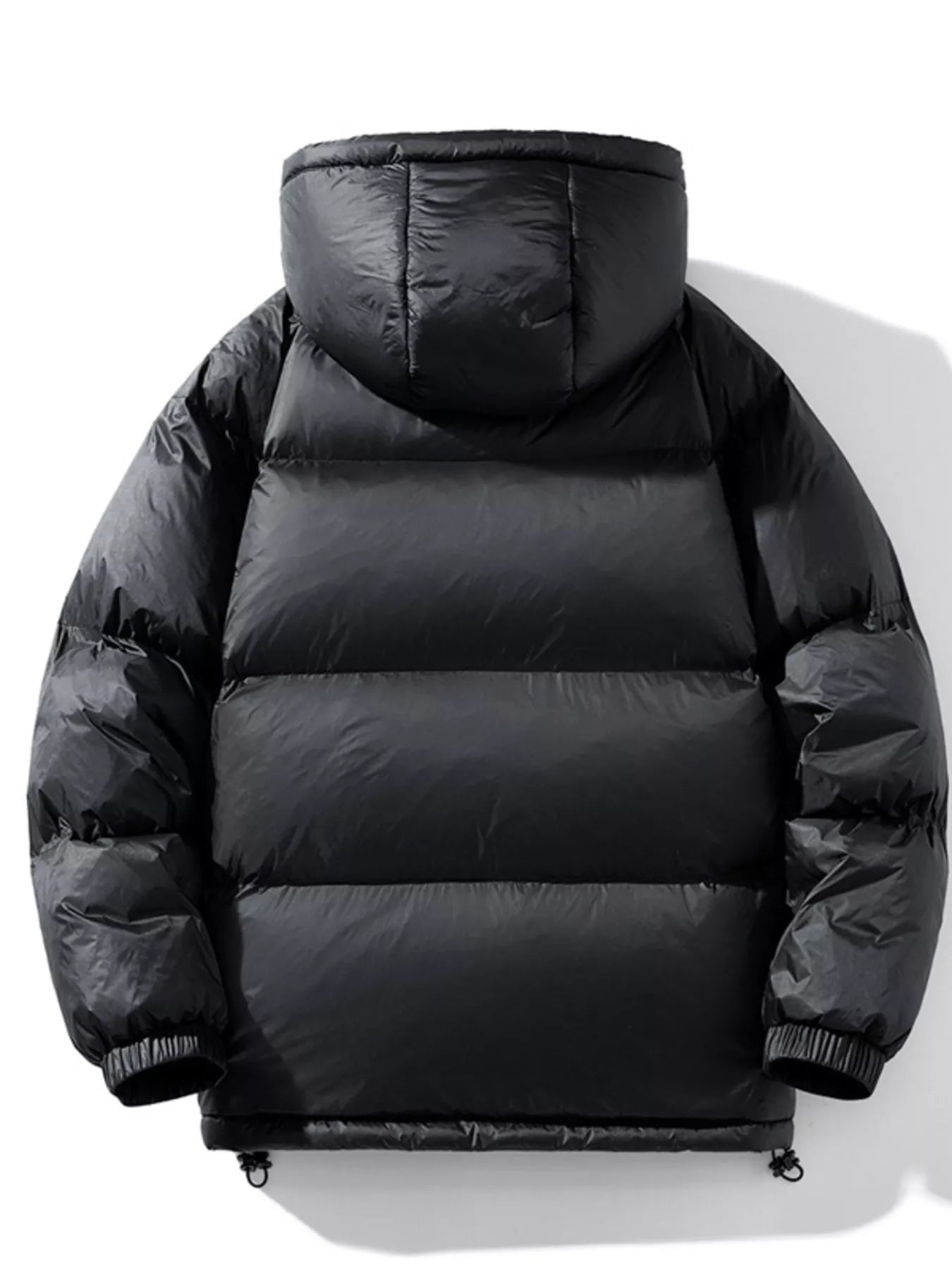 Men's Full Size Warm Padded Hooded Puffer Jacket Plus Size