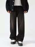 Men's Wash Wide Leg Jeans