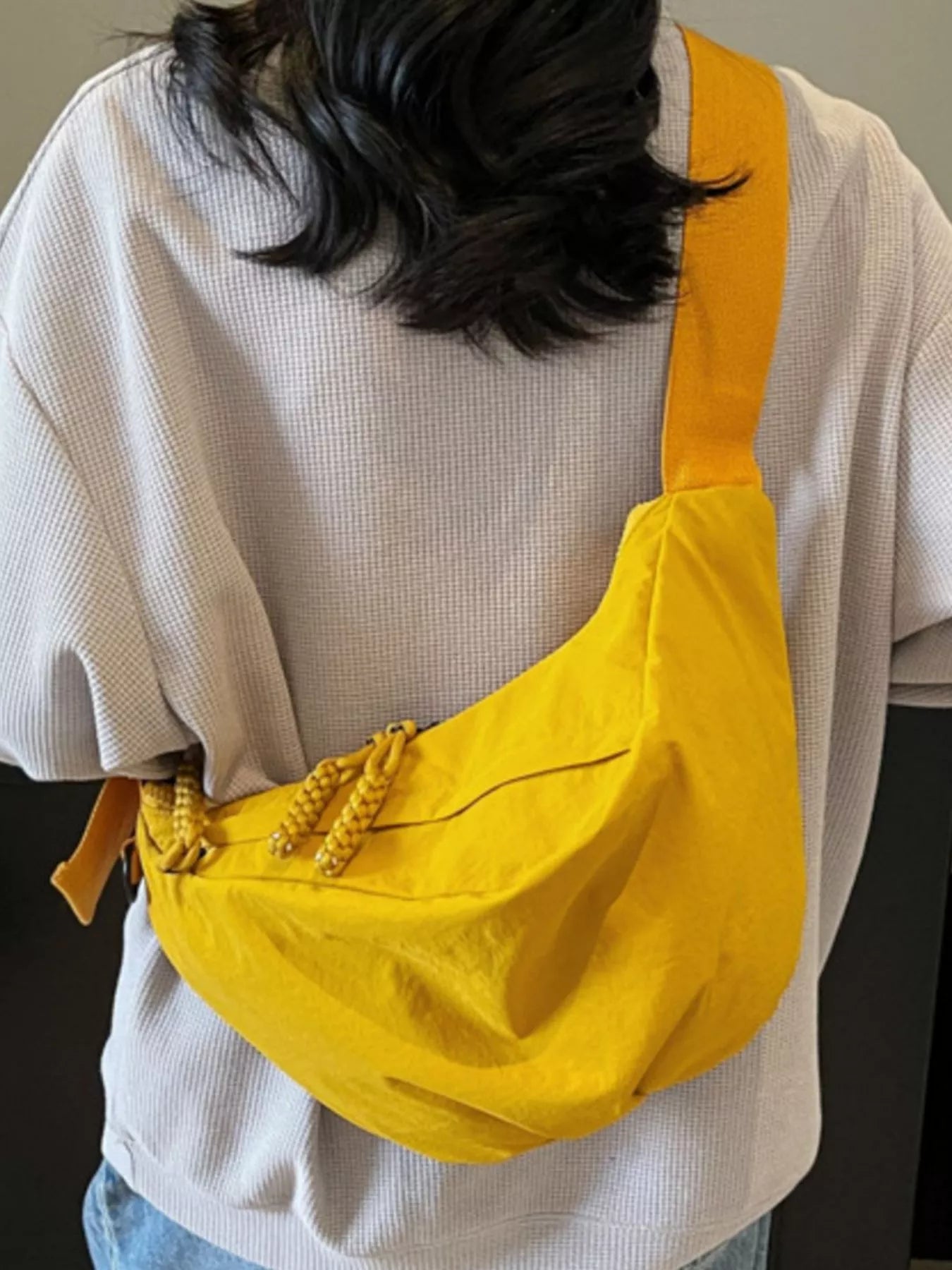 Casual Lightweight Nylon Sling Bag