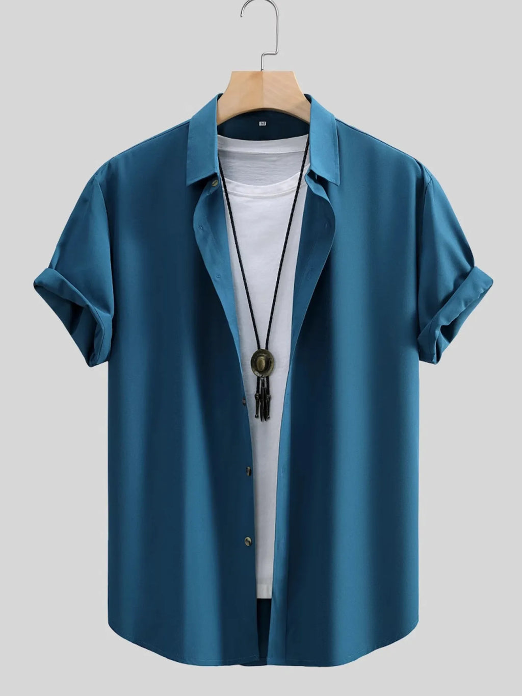 Men's Button Up Short Sleeve Shirt