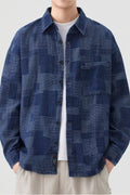 Men's Plus Size Casual Button Up Shirt