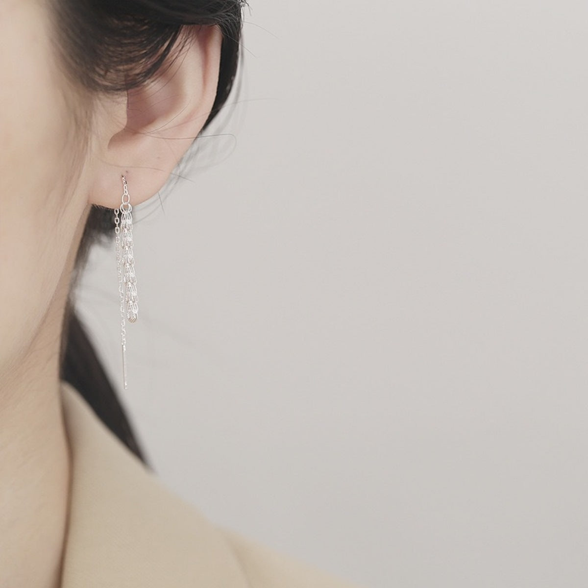 925 Sterling Silver Threader Earrings
