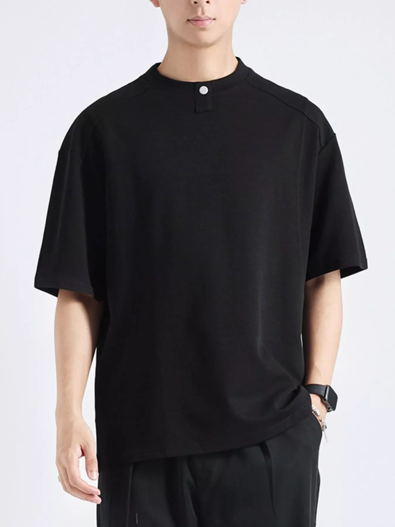 Men's Plus Size Casual Short Sleeve T-Shirt