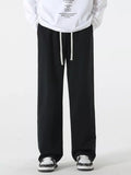 Men's Full Size Relaxed Fit Drawstring Pants Plus Size