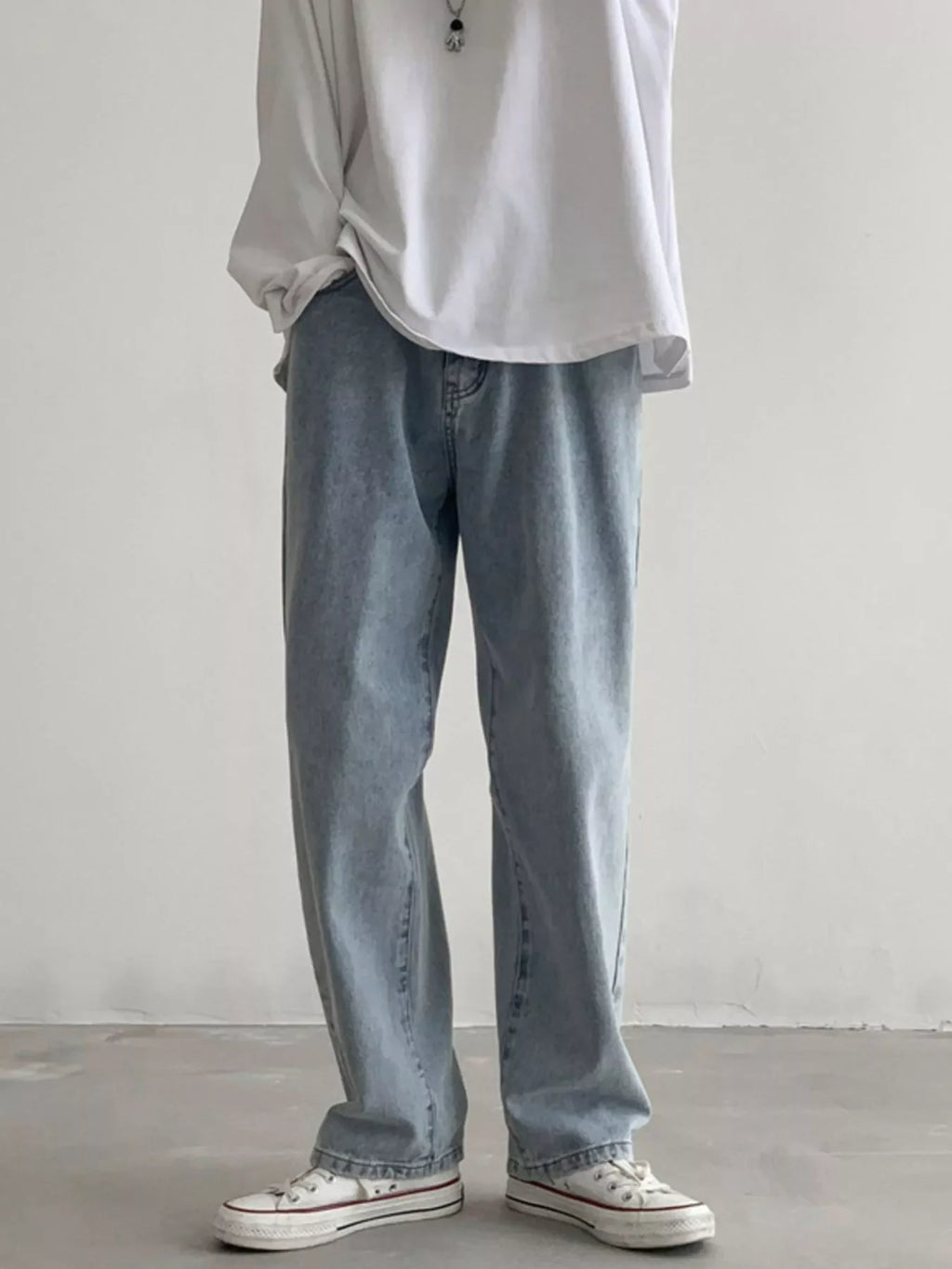 Men's Wash Loose Fit Jeans