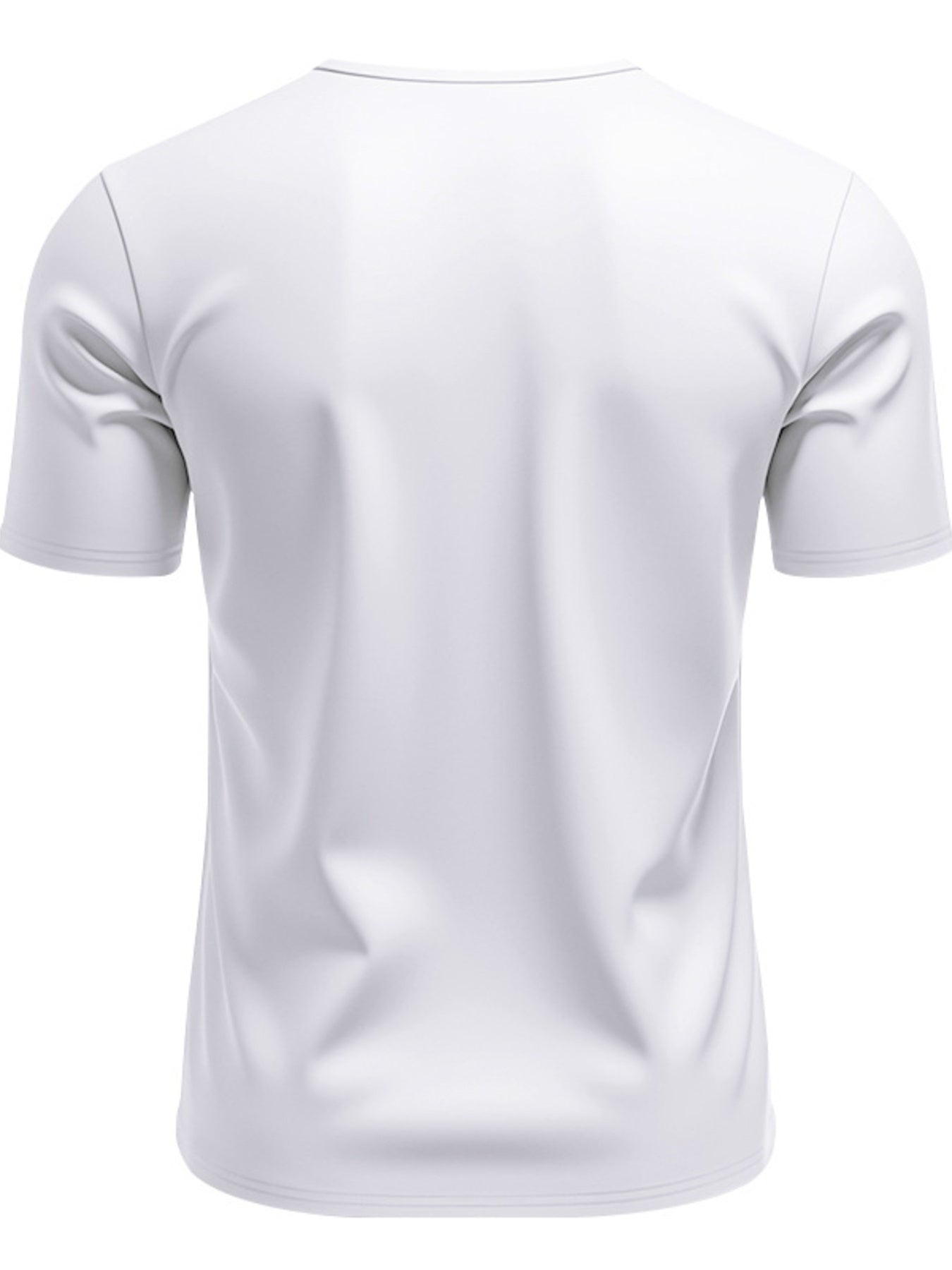 Men's Full Size V-Neck Short Sleeve T-Shirt and Shorts Set Plus Size