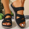 Open Toe Wedge Sandals