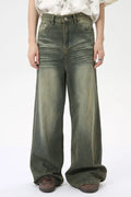 Wide Leg Jeans with Pockets
