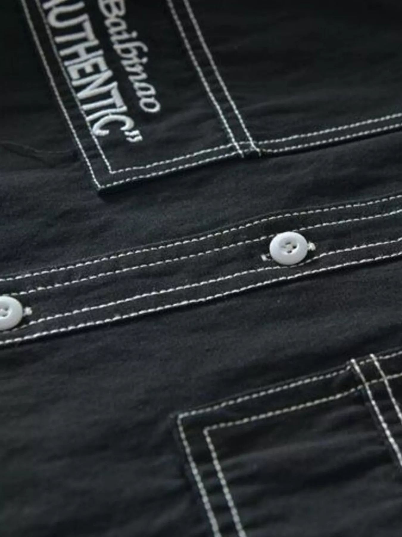 Men's Plus Size Button Up Long Sleeve Shirt