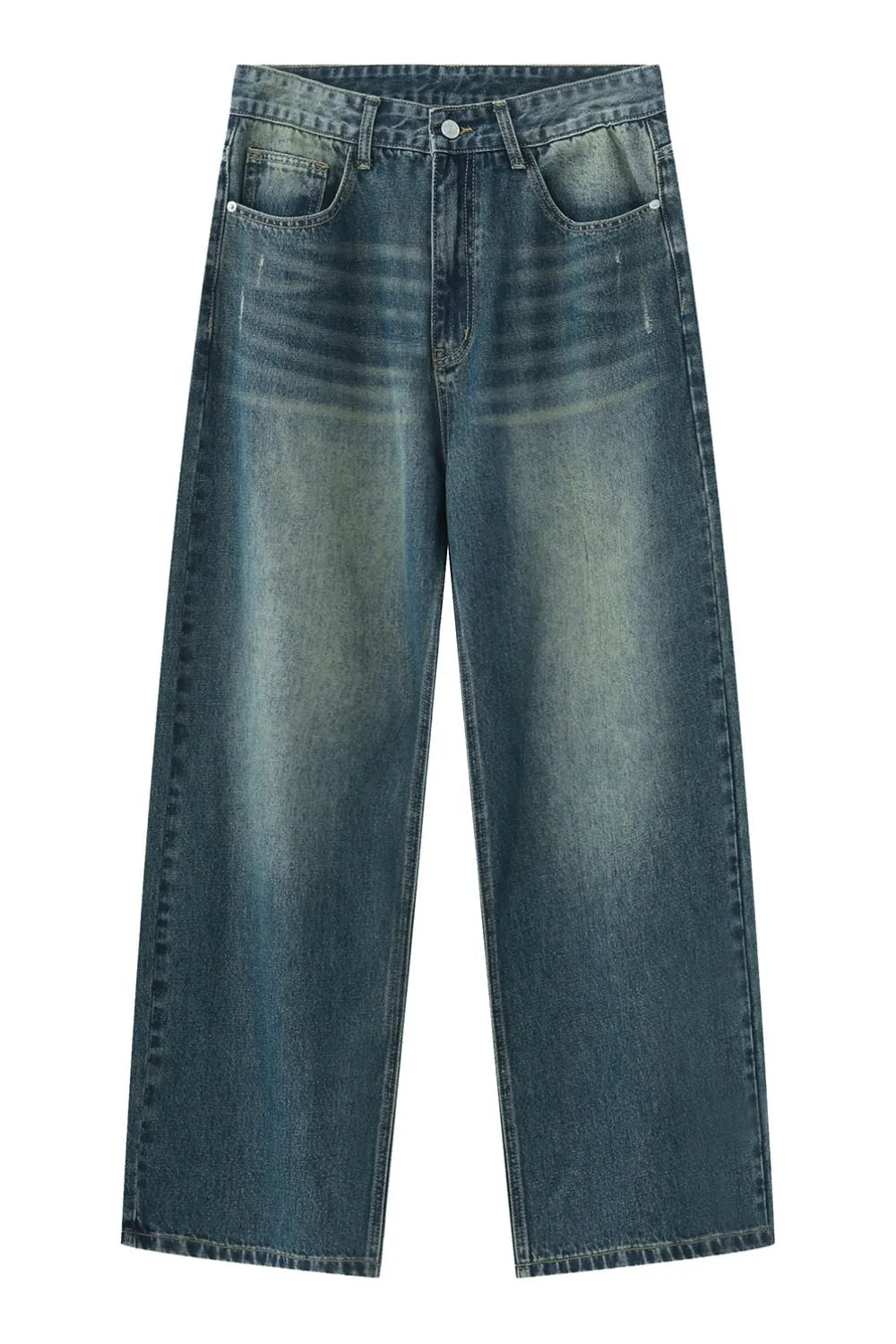 Wide Leg Jeans with Pockets