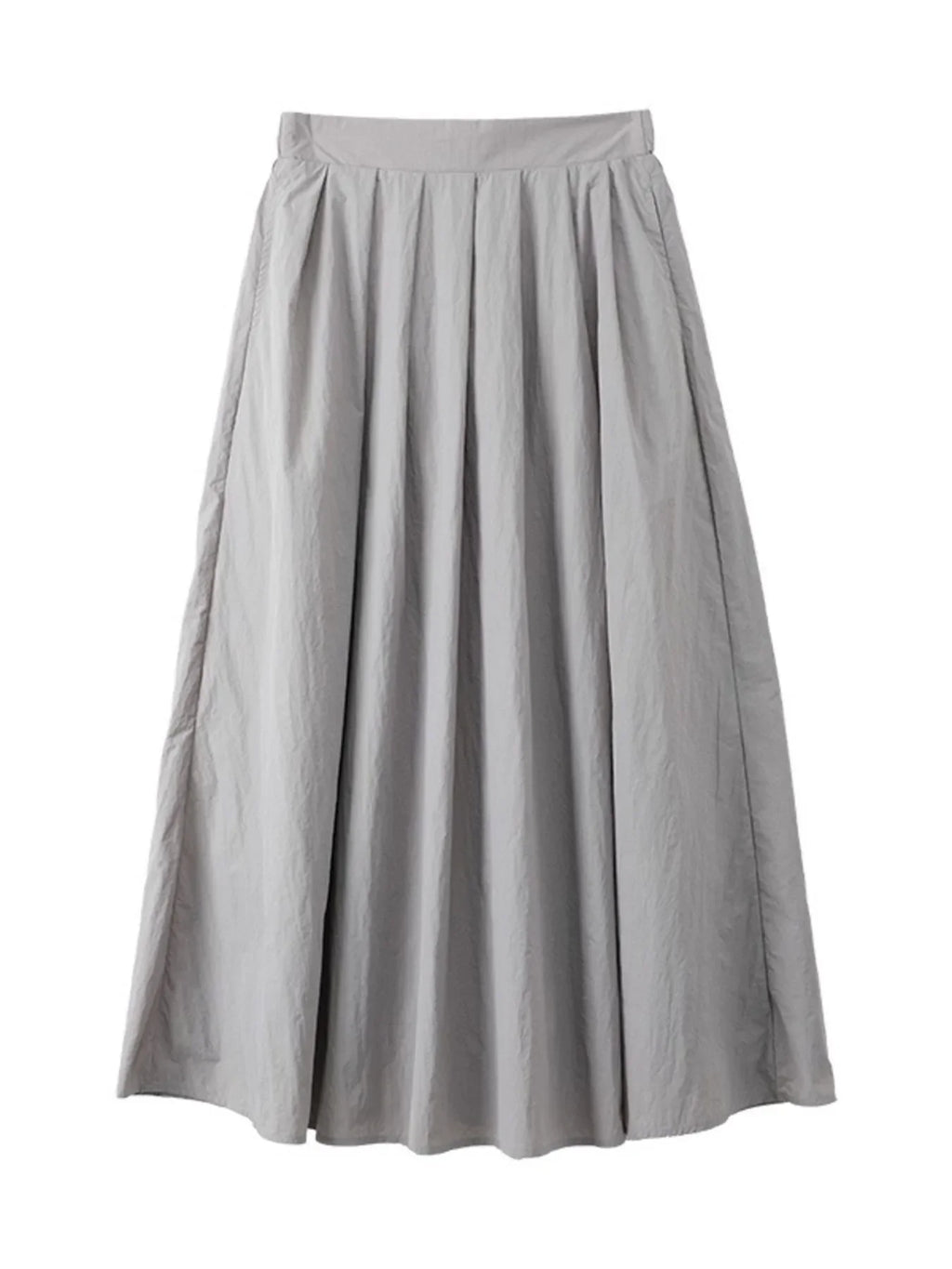 Pleated Maxi Skirt