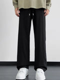 Men's Plus Size Drawstring Wide Leg Pants