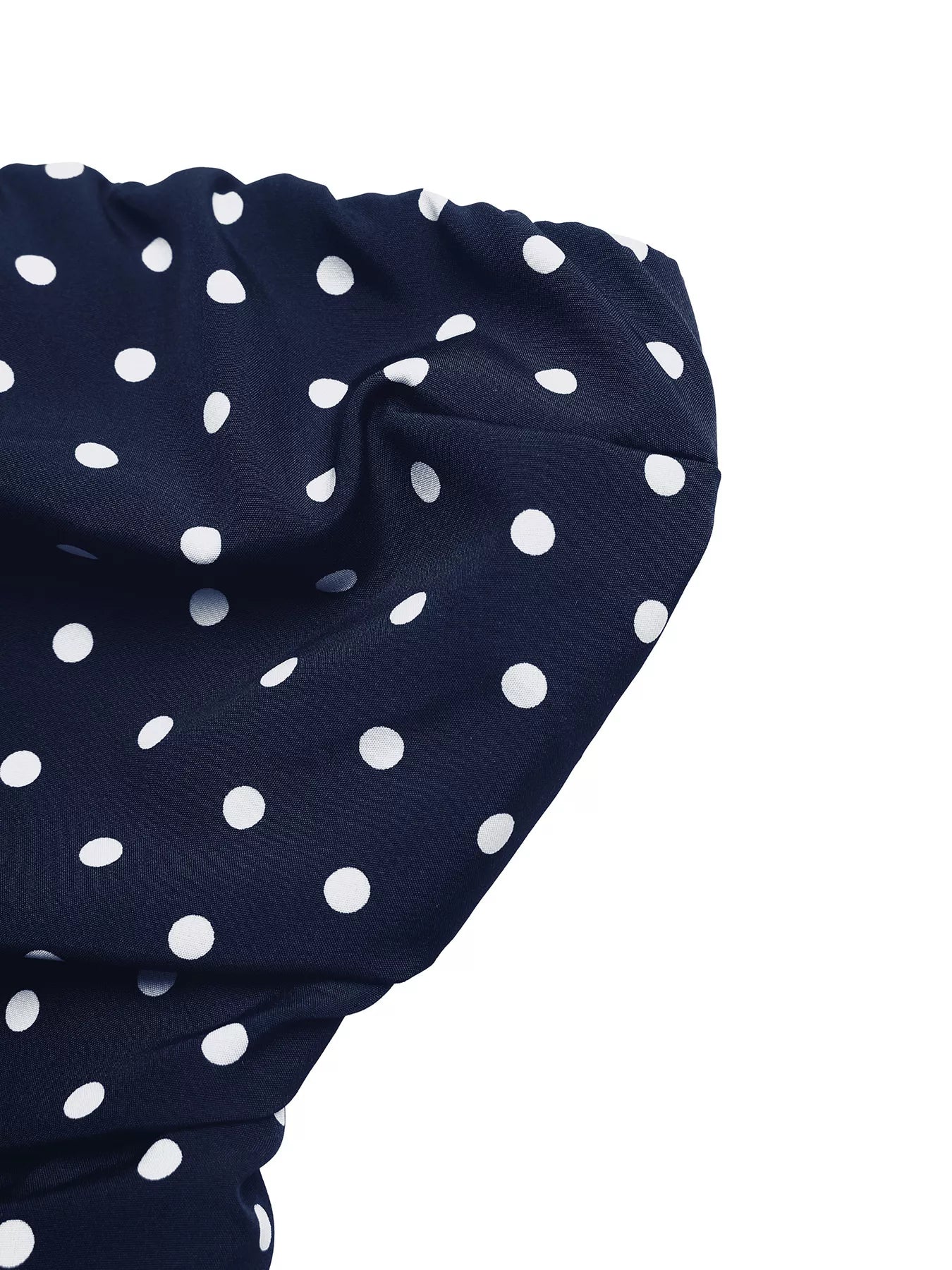 Polka Dot Tube A-Line Dress