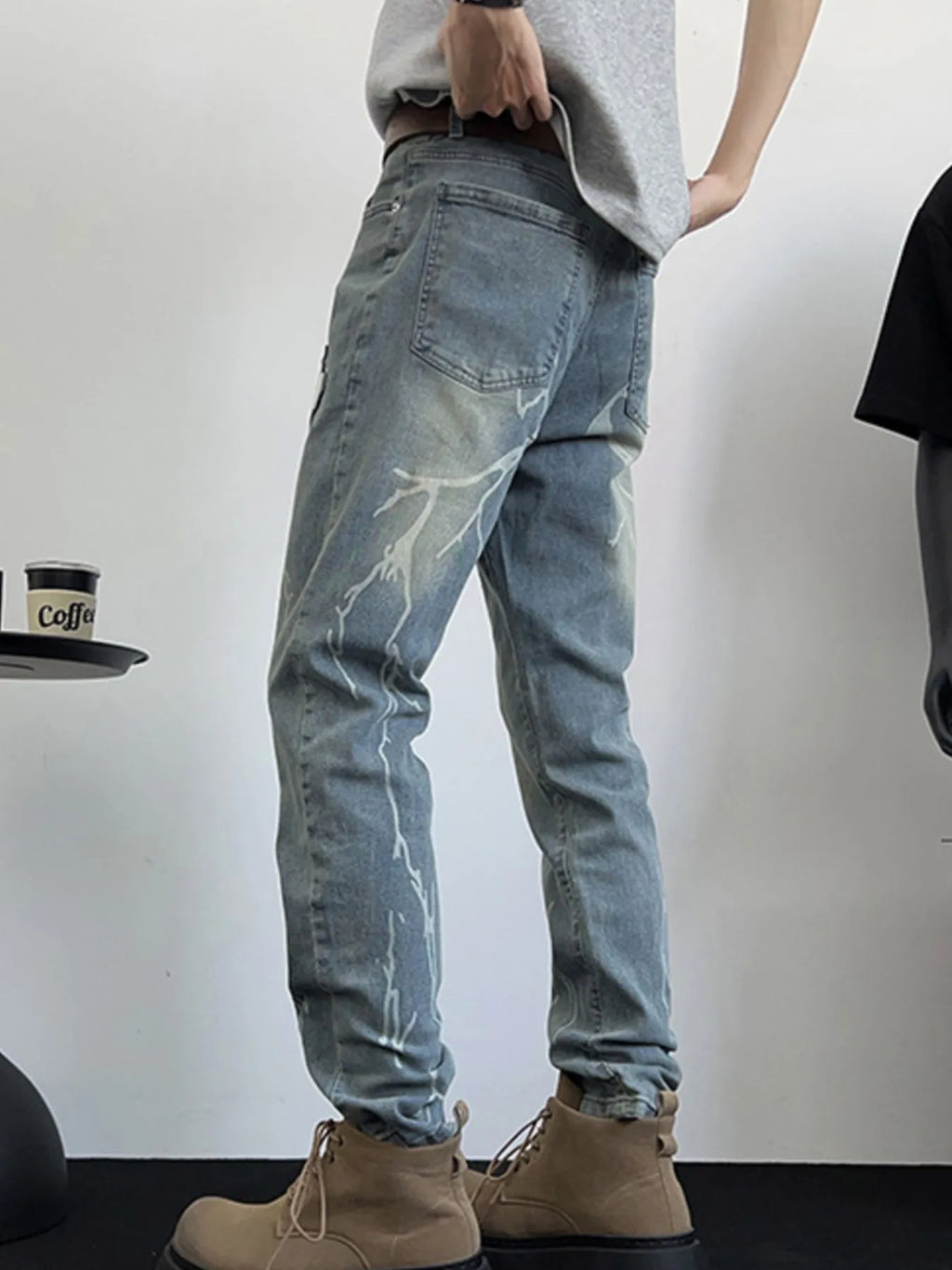 Men's Full Size Slim Fit Jeans Plus Size
