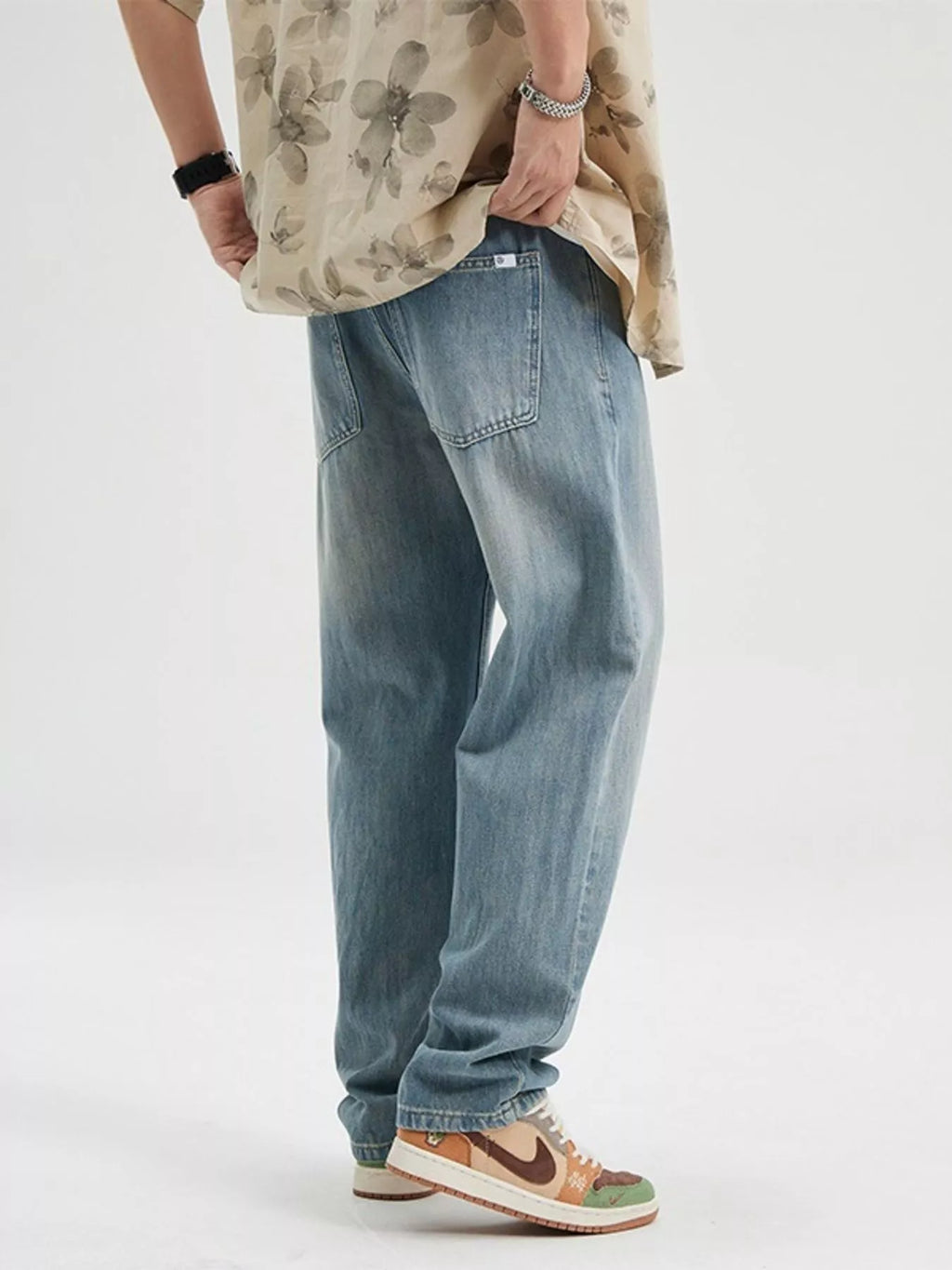 Men's Wash Relaxed Fit Jeans