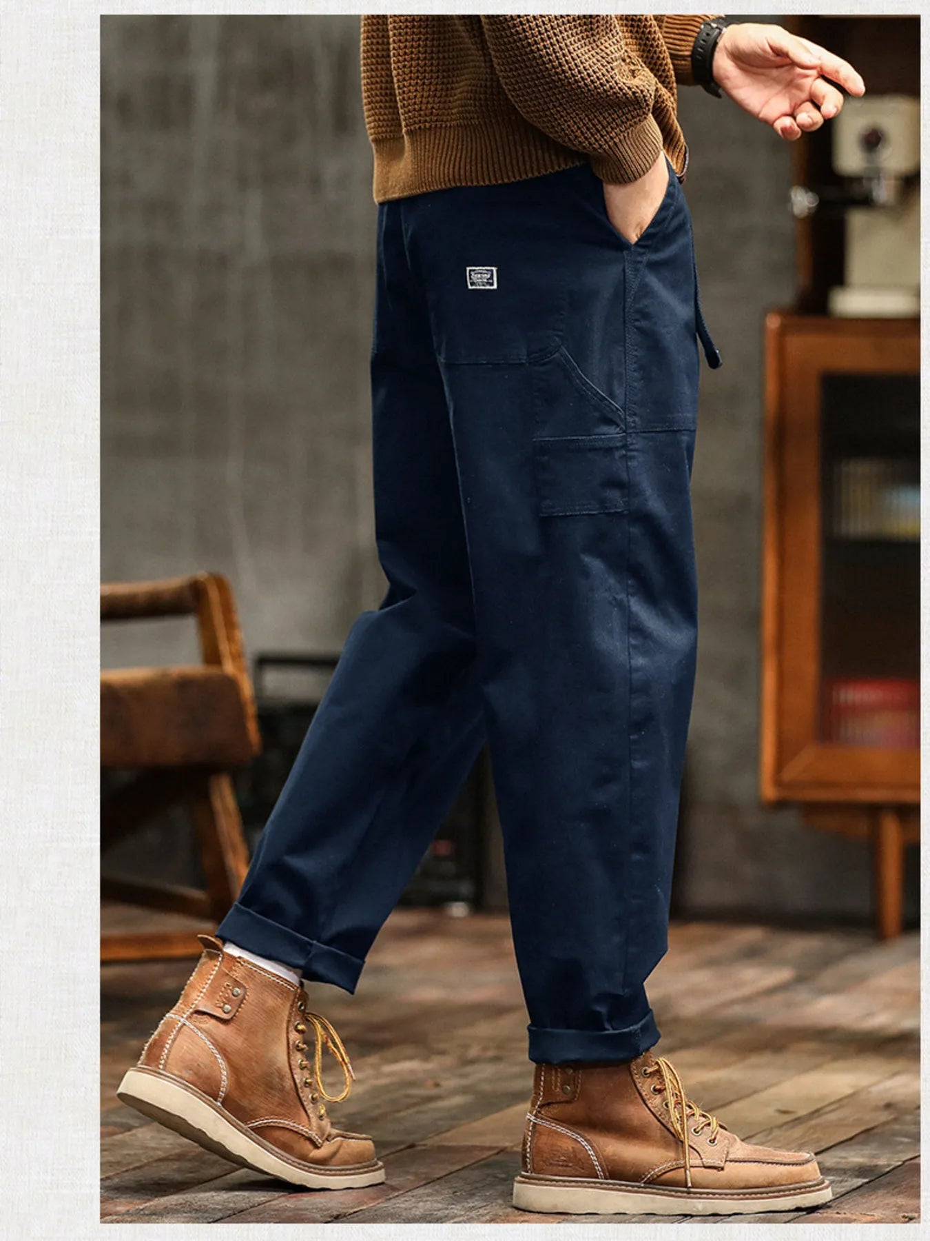 Men's Wide Leg Pants