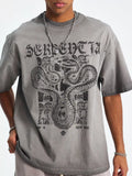 Men's Graphic Round Neck T-Shirt