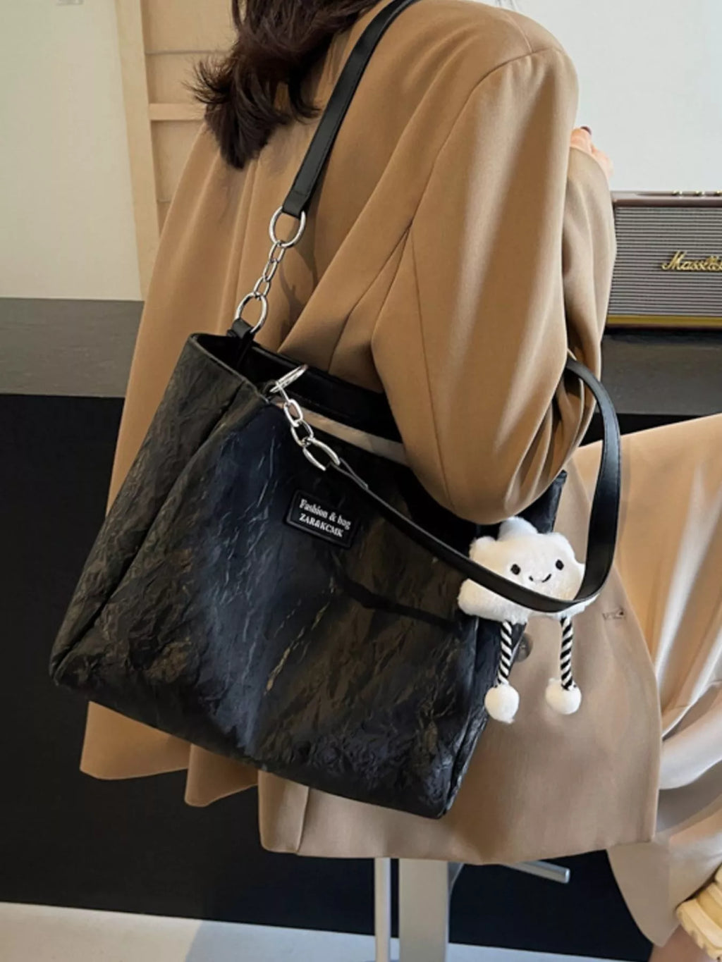 PU Leather Shoulder Bag