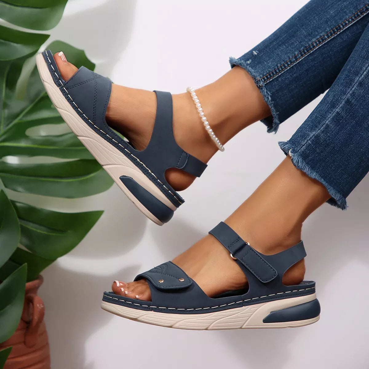 Open Toe Platform Sandals