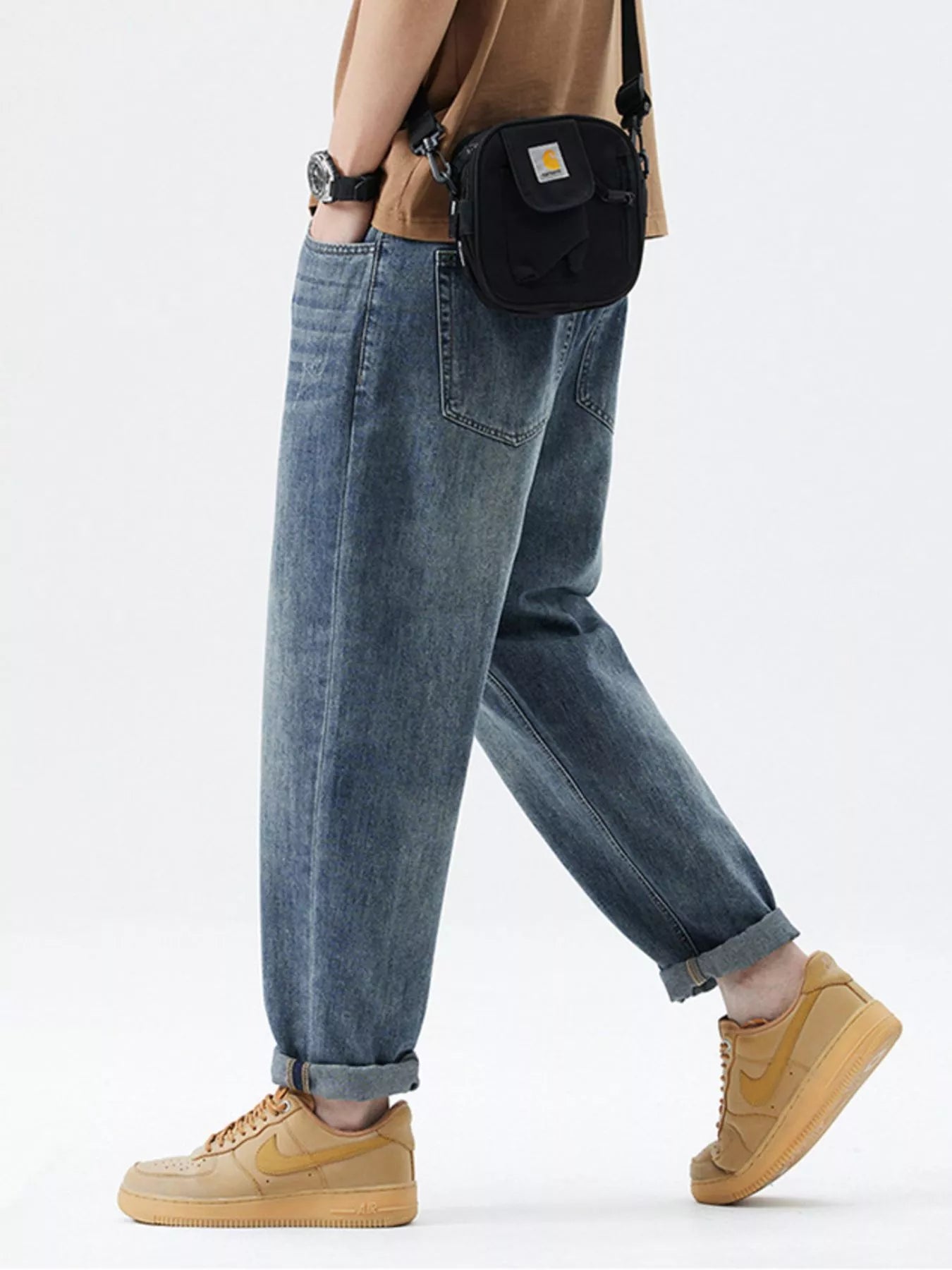 Men's Wash Relaxed Fit Jeans